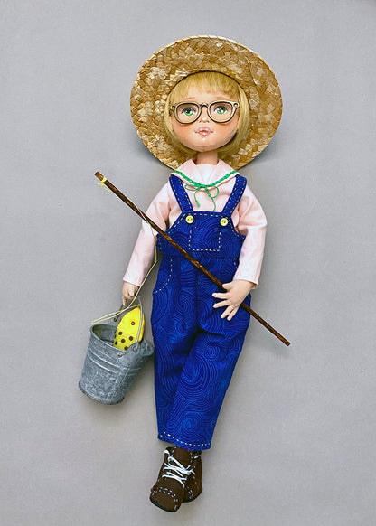 33cm Doll cloth Pattern👚 Little Fisher Clothes (Dress-Up)