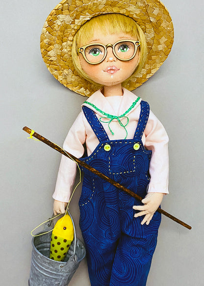 33cm Doll cloth Pattern👚 Little Fisher Clothes (Dress-Up)