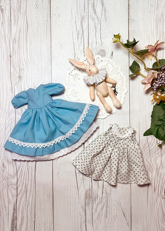 25cm Doll Clothes Pattern 🧵 Alice & Rabbit (Dress-Up)