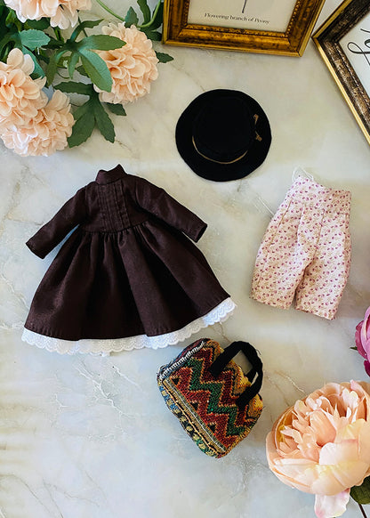 25cm Doll Pattern 🎀 (S) Anne (Dress-Up)