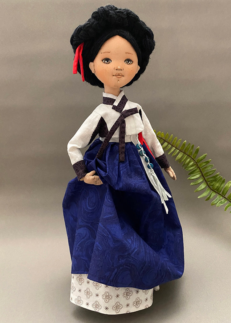 Hanbok doll 👘The Beauty (Samhoejang Jeogori)