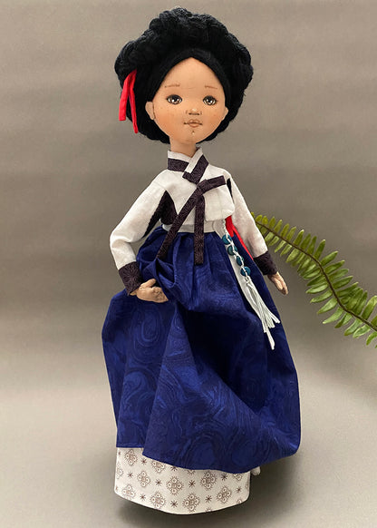 Hanbok doll 👘The Beauty (Samhoejang Jeogori)
