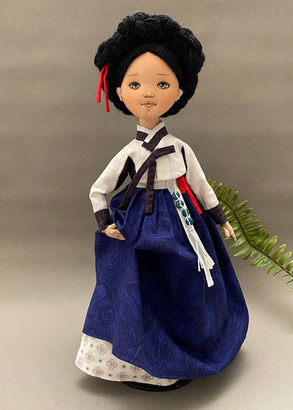 Hanbok doll 👘The Beauty (Samhoejang Jeogori)