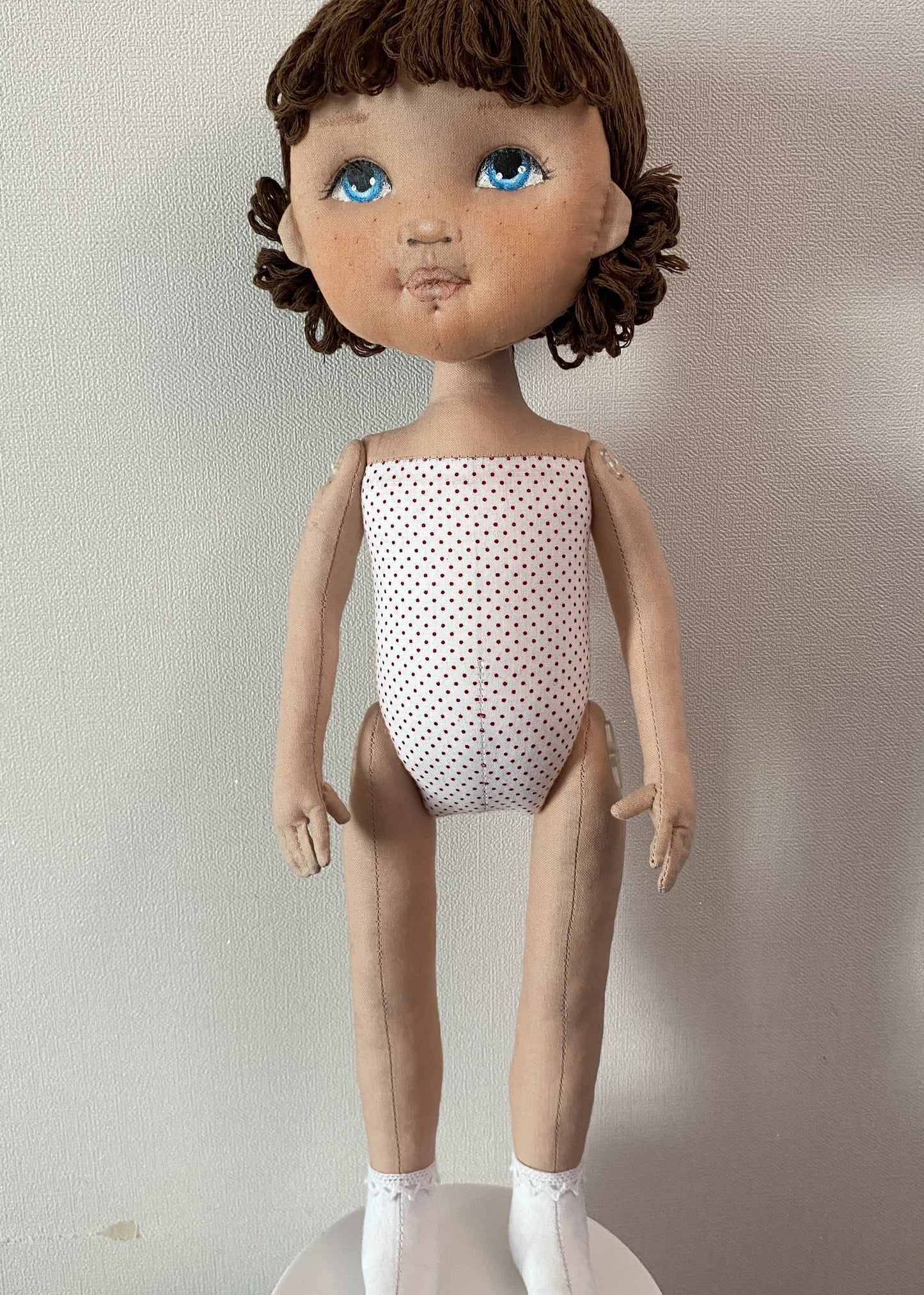 40cm Doll Body Pattern 🎀 Standing Doll Body (3-hairstyle)