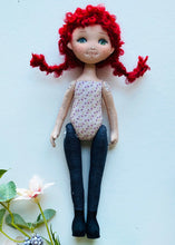 Load image into Gallery viewer, 25cm Doll Standing Body + 4 Outfit Patterns + 1 FREE Bonus Outfit (Total 5 Dress)
