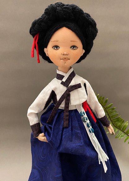 Hanbok doll 👘The Beauty (Samhoejang Jeogori)