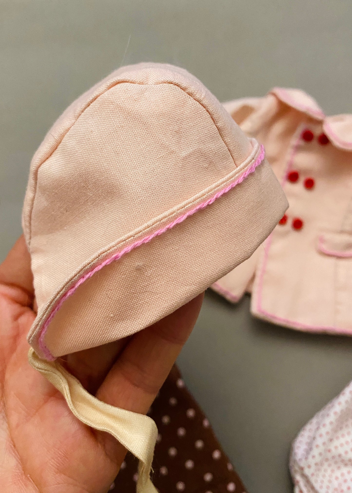 33cm Doll cloth Pattern👚Lily’s Classic Outfit  (Dress-Up)