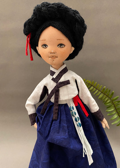 Hanbok doll 👘The Beauty (Samhoejang Jeogori)