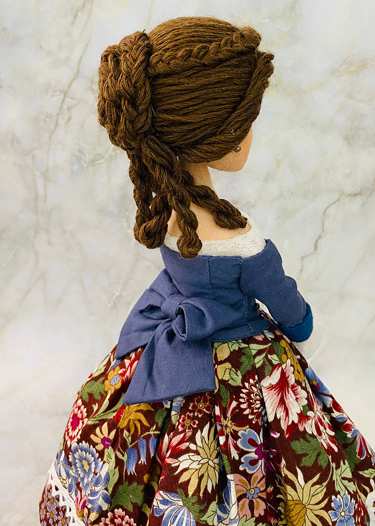 35cm doll Patten🩱Princess / No Face center seam