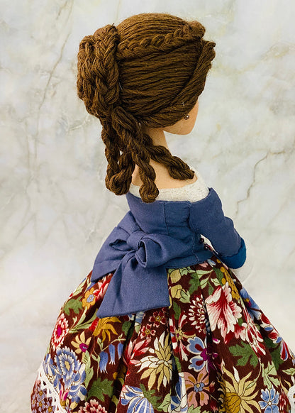 35cm doll Patten🩱Princess / No Face center seam