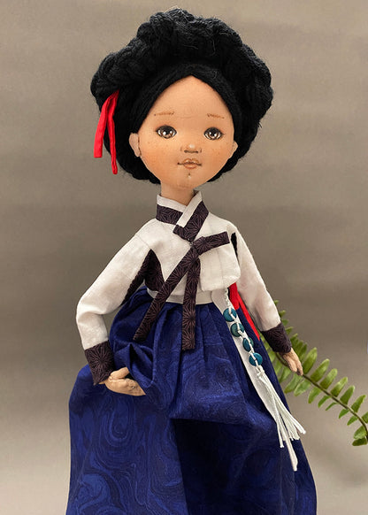 Hanbok doll 👘The Beauty (Samhoejang Jeogori)