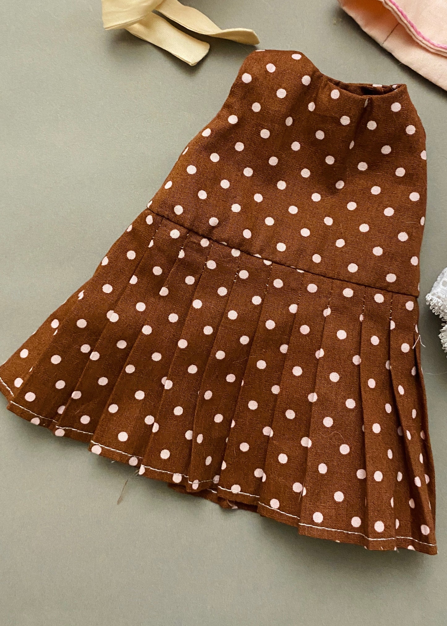33cm Doll cloth Pattern👚Lily’s Classic Outfit  (Dress-Up)