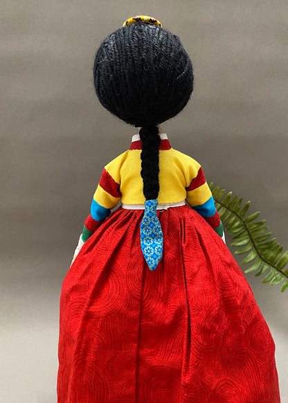Hanbok doll 👘A Young Lady Agassi ( Saekdong Jeogori)