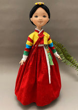 Load image into Gallery viewer, Hanbok doll / Young Noble woman (Agassi)
