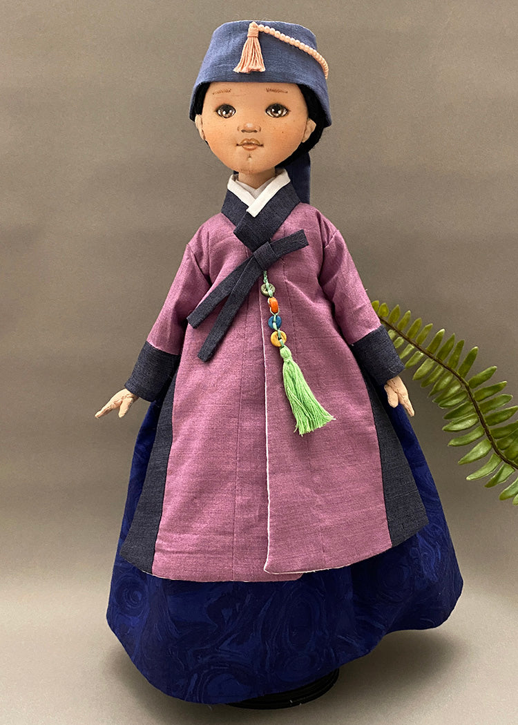 Hanbok doll 👘 Noblewoman's Outwear (Durumagi)