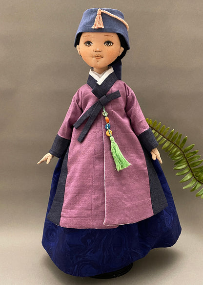 Hanbok doll 👘 Noblewoman's Outwear (Durumagi)