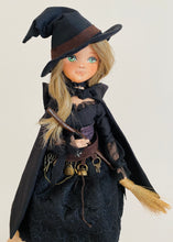 Load image into Gallery viewer, 35cm doll Pattern🩱Halloween Witch Doll🎃/ No Face center seam
