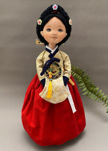 Hanbok doll / Woman Hanbok