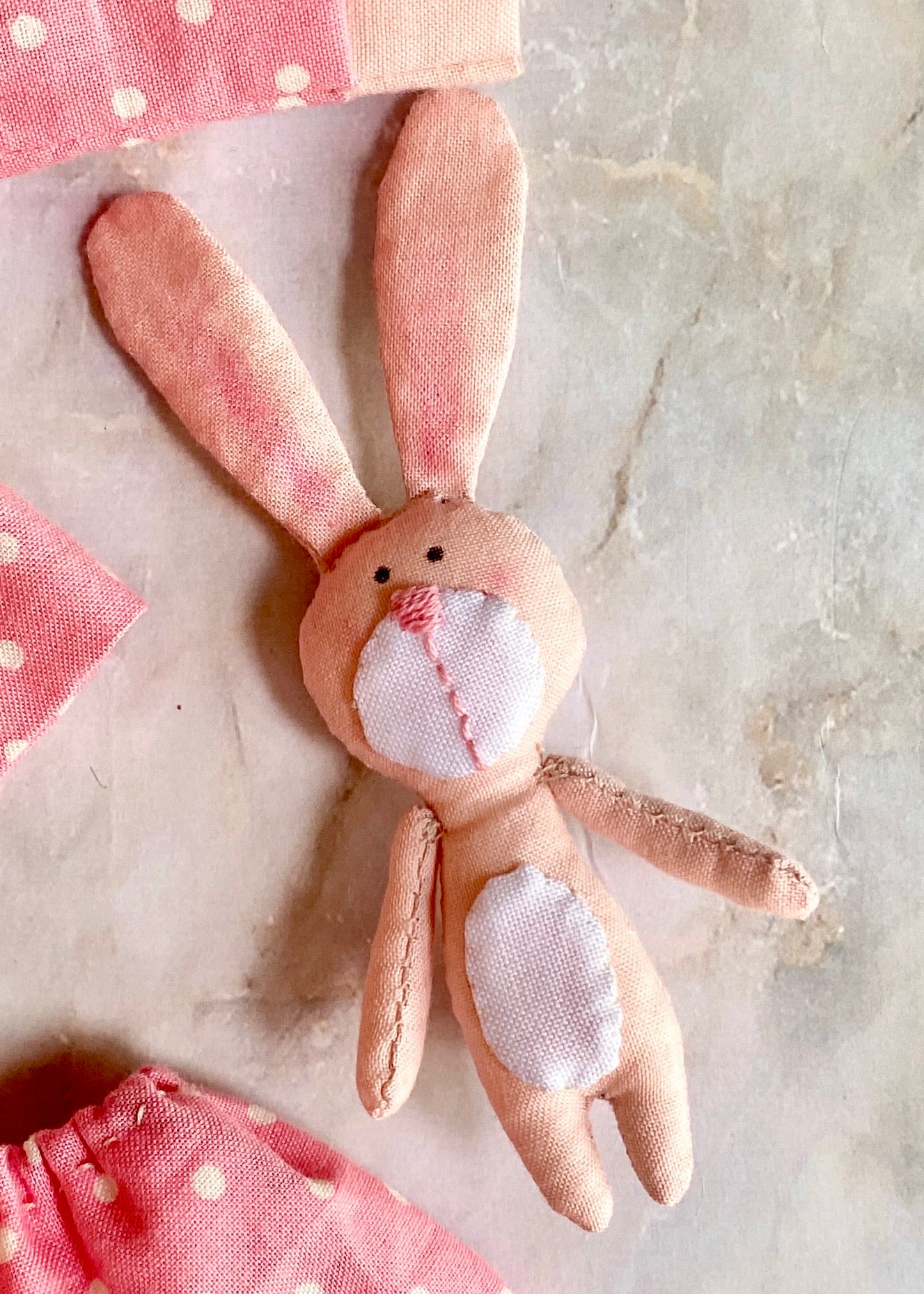 33cm Doll cloth Pattern👚 Sleepwear Set (Dress-Up)