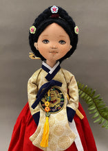 Load image into Gallery viewer, Hanbok doll / Woman Hanbok
