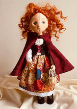 Load image into Gallery viewer, 33cm Doll cloth Pattern /  Little Red (Dress-Up)
