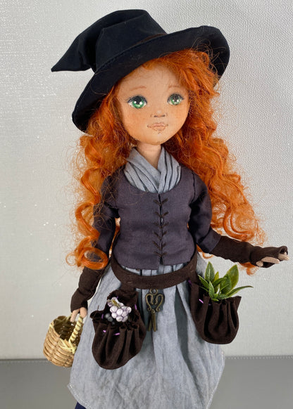 35cm doll Pattern🩱 Triple Witch Collection 🎃/ No Face center seam