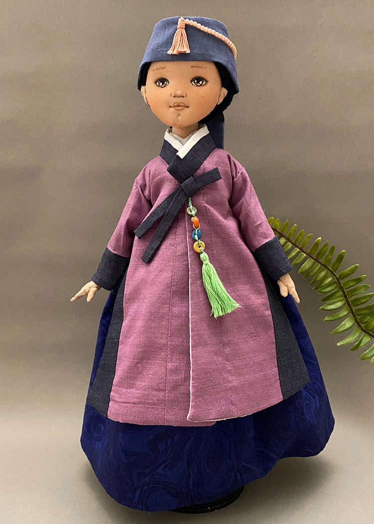 Hanbok doll 👘 Noblewoman's Outwear (Durumagi)
