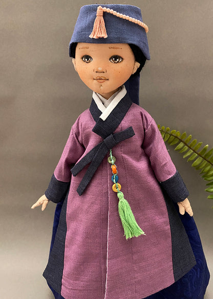 Hanbok doll 👘 Noblewoman's Outwear (Durumagi)