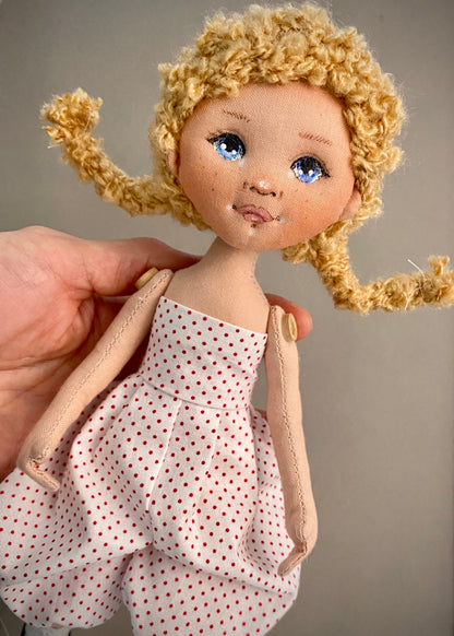 25cm Doll Body Pattern 🧶 Basic Doll Body