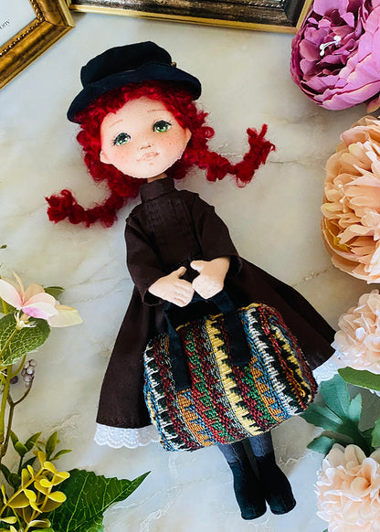 25cm Doll Pattern 🎀 (S) Anne (Dress-Up)