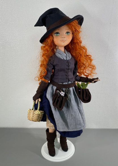 35cm doll Pattern🩱 Triple Witch Collection 🎃/ No Face center seam