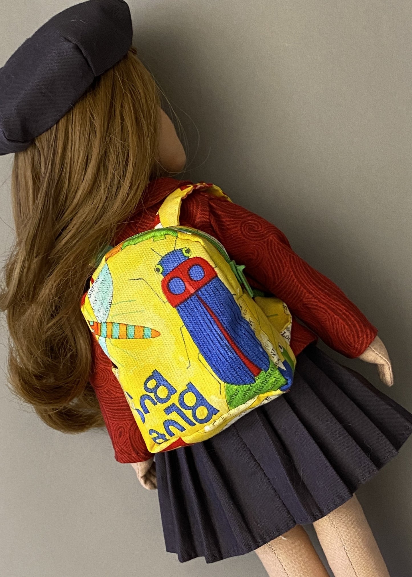 33cm Doll cloth Pattern👚 School Unfofrm Set (Dress-Up)