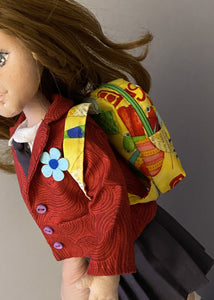 33cm Doll cloth Pattern / School Unfofrm Set (Dress-Up)