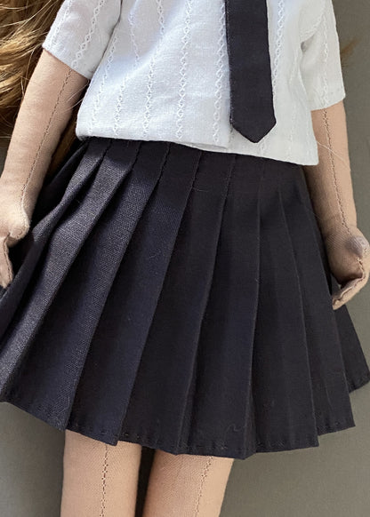 33cm Doll cloth Pattern👚 School Unfofrm Set (Dress-Up)