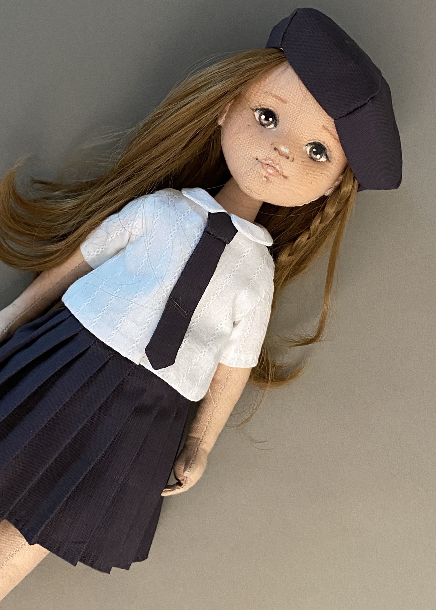 33cm Doll cloth Pattern👚 School Unfofrm Set (Dress-Up)