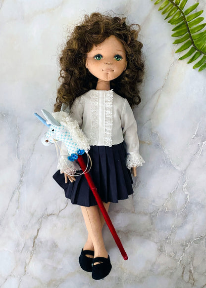 33cm Doll cloth Pattern -Petit Dollwear Collection (Dress-Up)