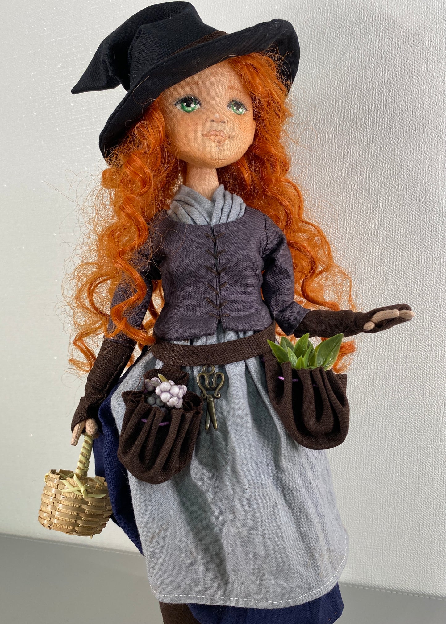 35cm doll Pattern🩱 Triple Witch Collection 🎃/ No Face center seam