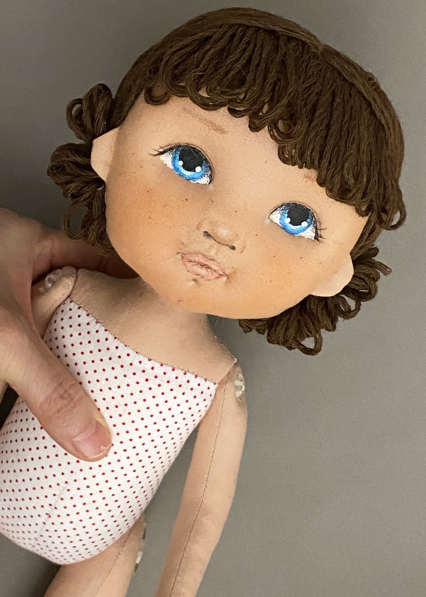 40cm Doll Body Pattern 🎀 Standing Doll Body (3-hairstyle)