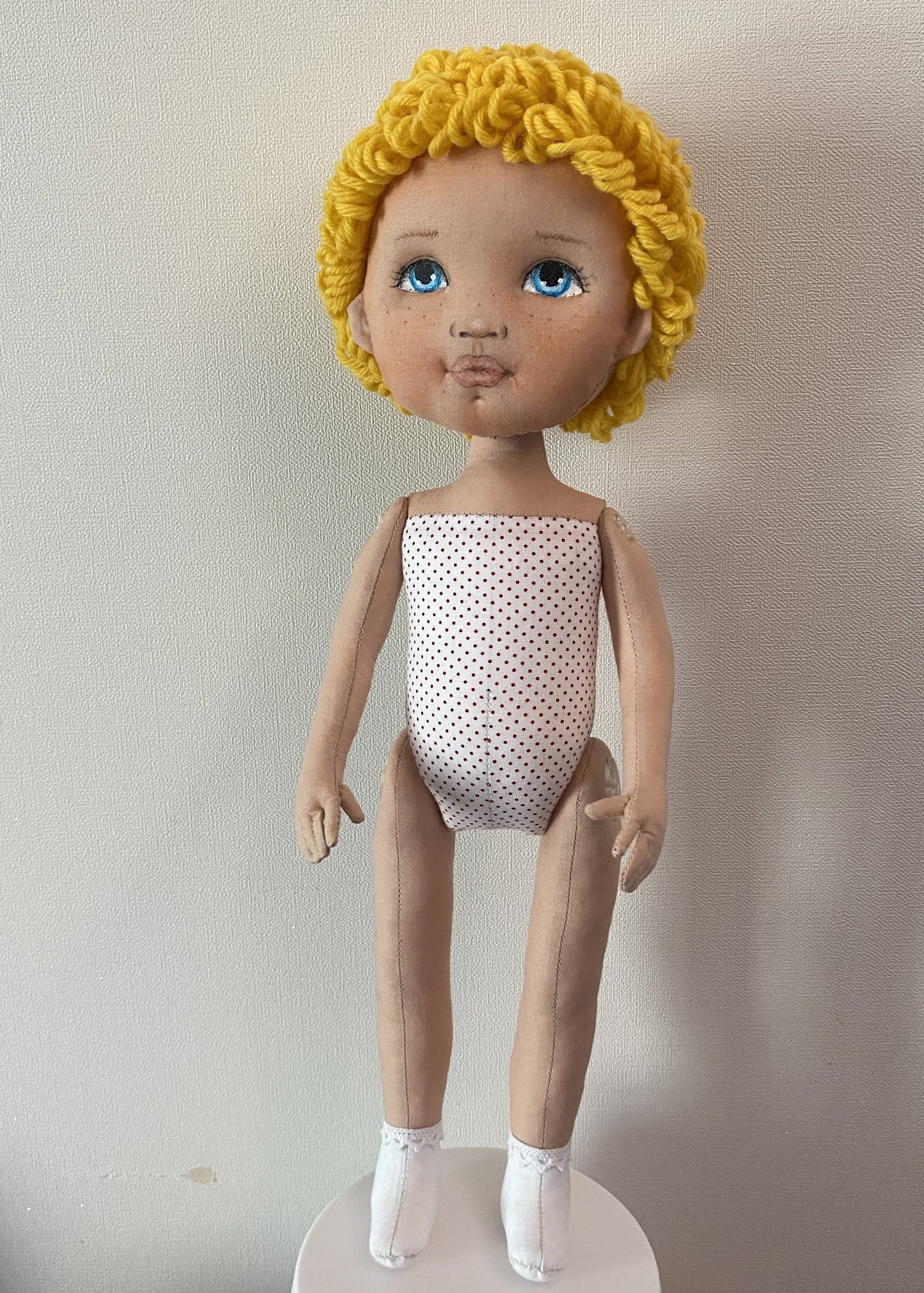 40cm Doll Body Pattern 🎀 Standing Doll Body (3-hairstyle)