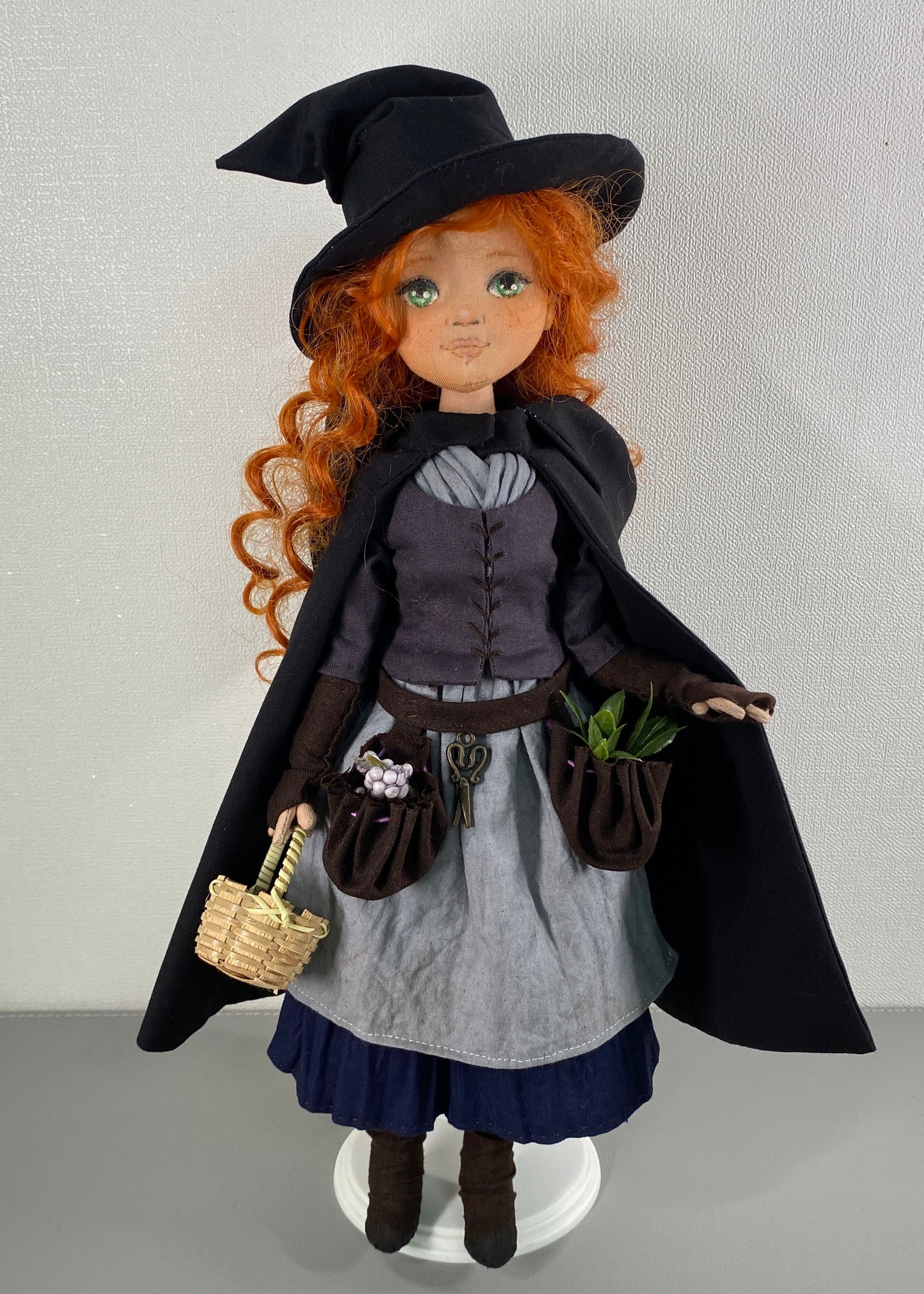 35cm doll Pattern🩱 Triple Witch Collection 🎃/ No Face center seam