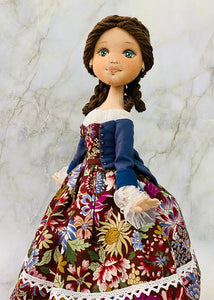 35cm doll Pattern /  Princess