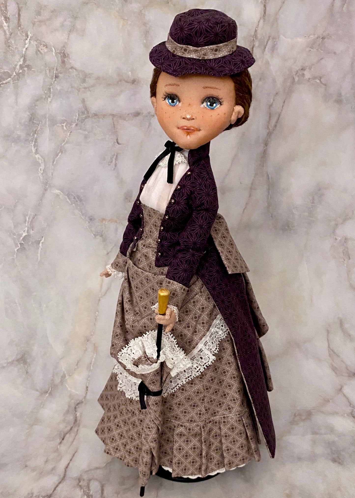 35cm doll Pattern 🩱 Victorian Lady