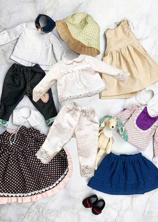 40cm Doll Cloth Pattern👚Bess Clothing Sets