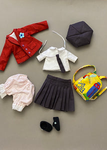 33cm Doll cloth Pattern / School Unfofrm Set (Dress-Up)