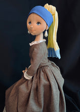 Load image into Gallery viewer, 35cm doll Pattern / Girl with a Pearl Earring
