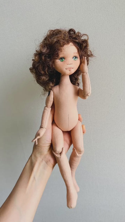 33cm Doll Body Pattern🎀 Jointed Doll Body