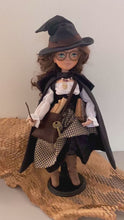 Load and play video in Gallery viewer, 35cm doll Pattern🩱Bookworm Witch Doll🎃/ No Face center seam
