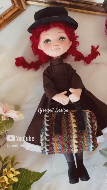 25cm Doll Clothes Pattern 🧵 Anne (Dress-Up)