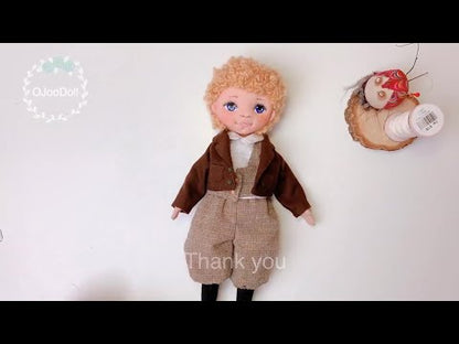 25cm Doll Clothes Pattern🧵 NewsBoy (Dress-Up)