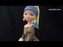 Load and play video in Gallery viewer, 35cm doll Pattern / Girl with a Pearl Earring

